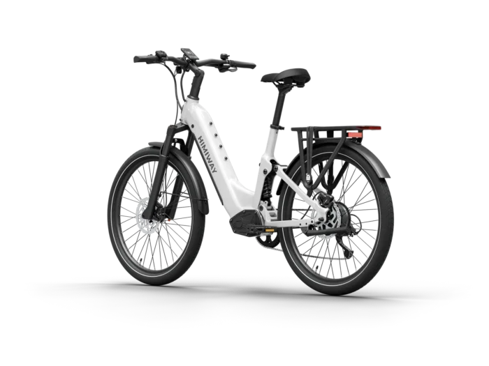 Himiway A7 Commuter eBike ST | White - Back
