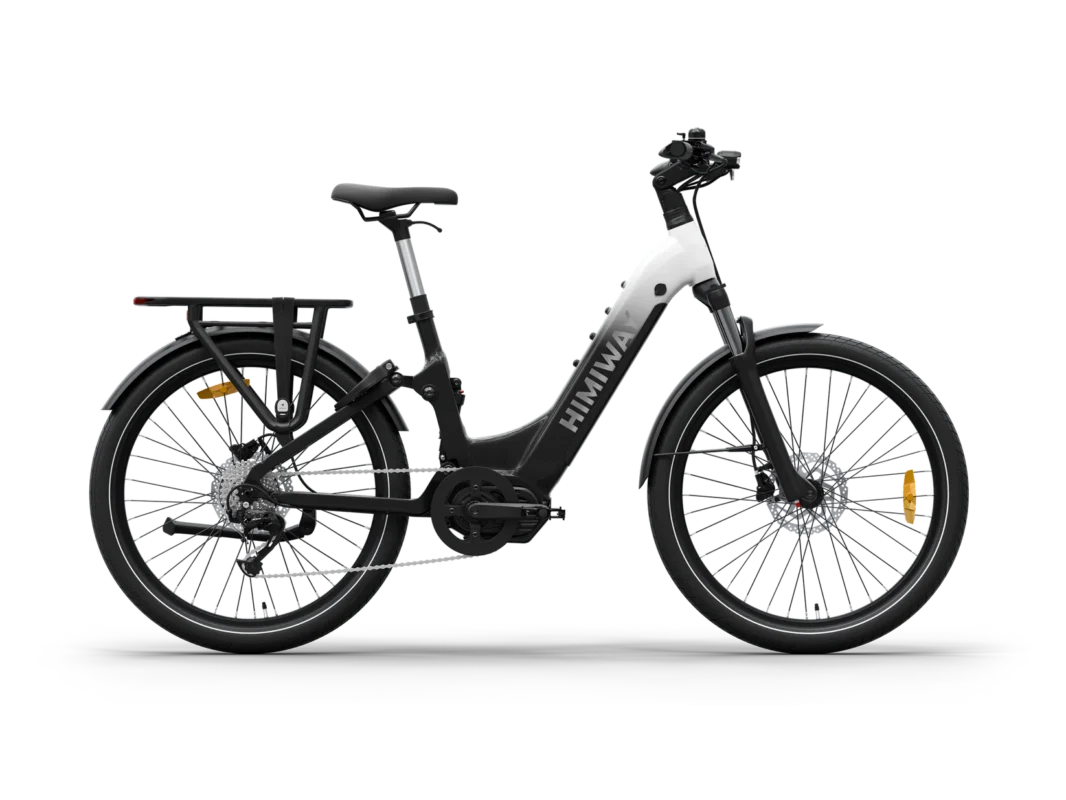 Himiway A7 Pro : Urban Electric Commuter Bike ST - Black & White