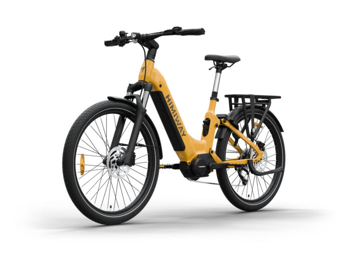 Himiway A7 Pro : Urban Electric Commuter Bike ST - Darkorange - Front