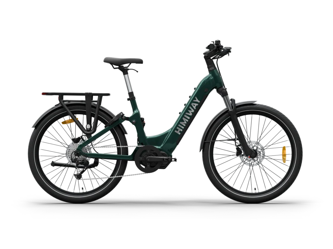 Himiway A7 Pro : Urban Electric Commuter Bike ST - Emerald Green