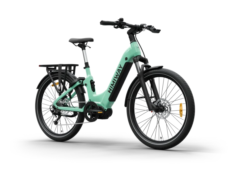 Himiway A7 Pro : Urban Electric Commuter Bike ST - Green Front