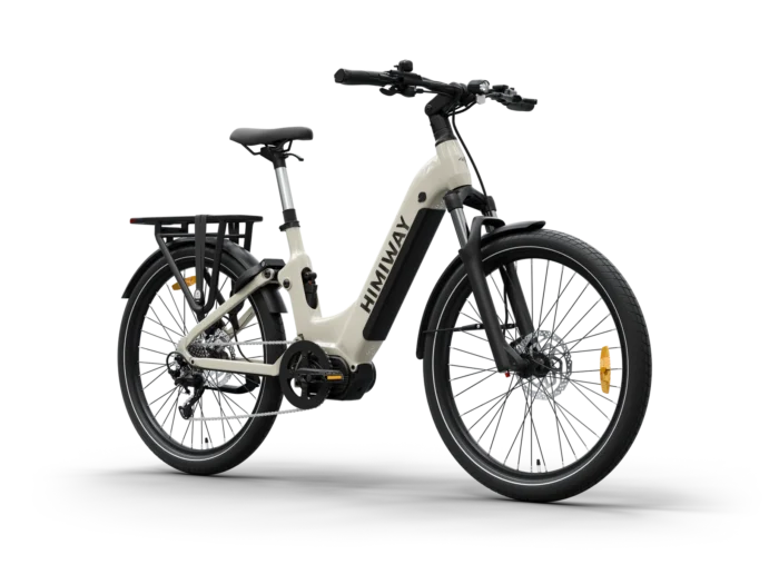 Himiway A7 Pro : Urban Electric Commuter Bike ST - LightGrey