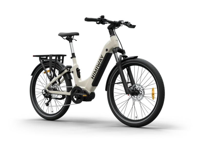 Himiway A7 Pro : Urban Electric Commuter Bike ST - LightGrey