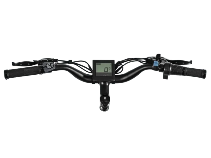 Himiway D3 Cruiser Electric Fat Tire Bike - Handlebar with Display