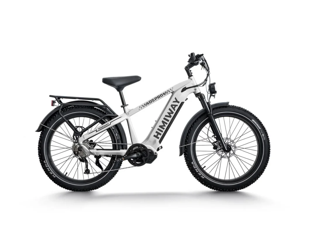 Himiway D5 Pro Premium All-Terrain Electric Fat Bike - Space Grey - White