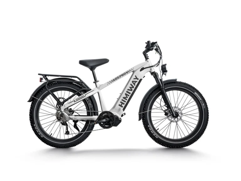 Himiway D5 Pro Premium All-Terrain Electric Fat Bike - Space Grey - White