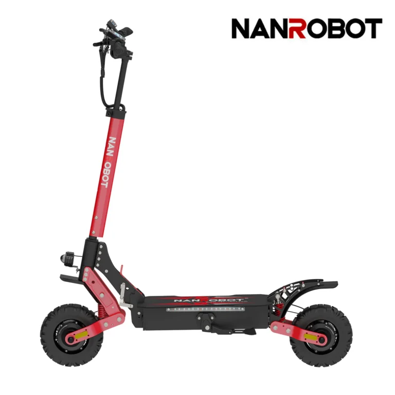 NANROBOT D4+ MAX Electric Scooter - Red