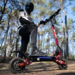 NANROBOT D4+ MAX Electric Scooter - Red - Experience