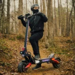 NANROBOT LS7+ 72V Electric Scooter - Red - Mountain