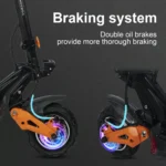 FREEBOY H9 Electric Scooter - Braking System