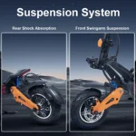 FREEBOY H9 Electric Scooter - Suspension System