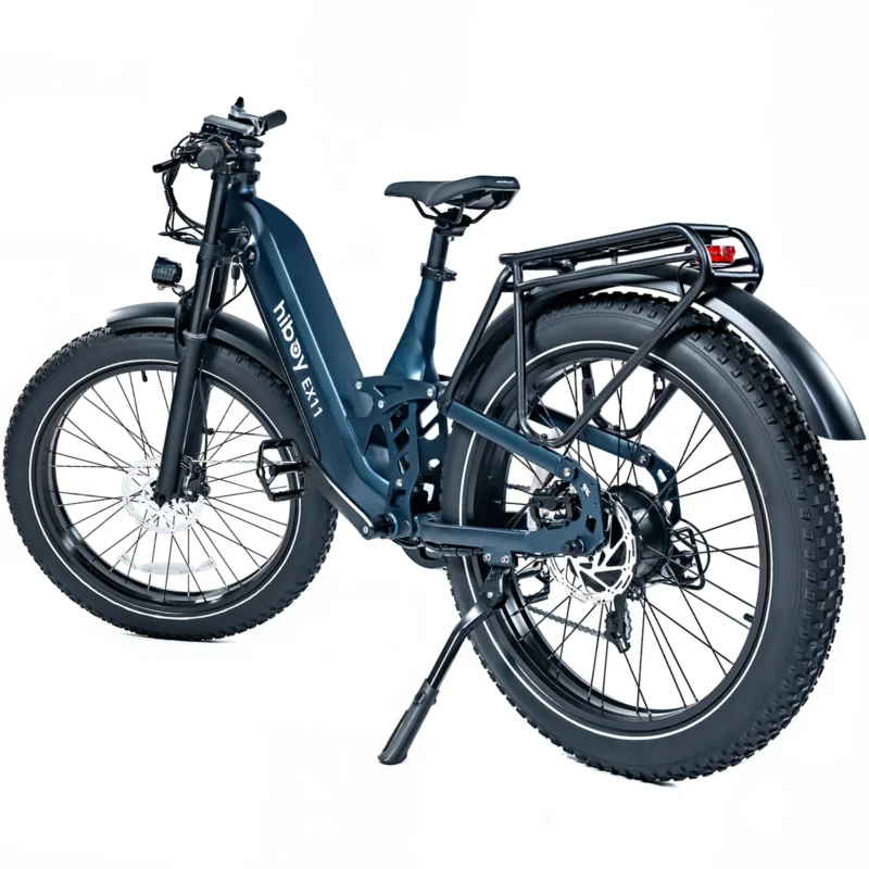 Hiboy EX11 Full Suspension Electric Bike - Navy Blue