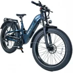 Hiboy EX11 Full Suspension Electric Bike - Navy Blue Front
