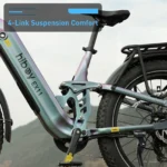 Hiboy EX11 Full Suspension Electric Bike - Suspension