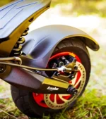 Kaabo Mantis King GT Electric Scooter - Black - Dual Shock